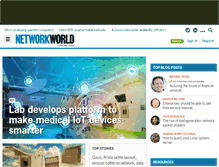 Tablet Screenshot of networkworld.com